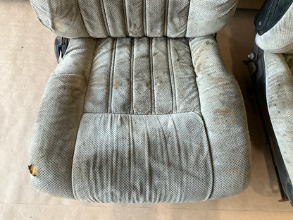 NEEDS TO BE RE UPHOLSTERED, ROUGH, Original Used Seats For 1982-83 Datsun 280zx