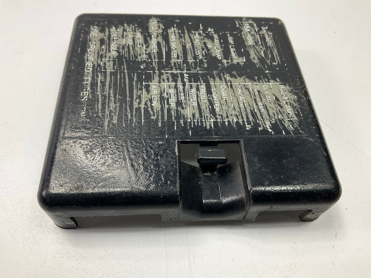 USED, SCRATCHED, AS-IS Interior Fuse Box Cover Black For 1979-1983 Datsun 280zx