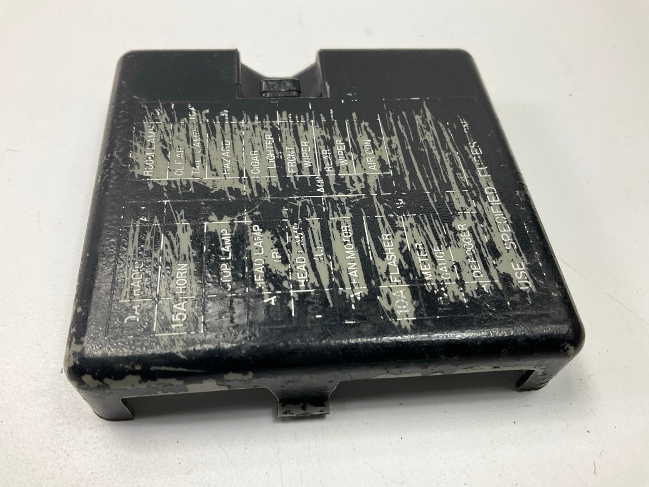 USED, SCRATCHED, AS-IS Interior Fuse Box Cover Black For 1979-1983 Datsun 280zx