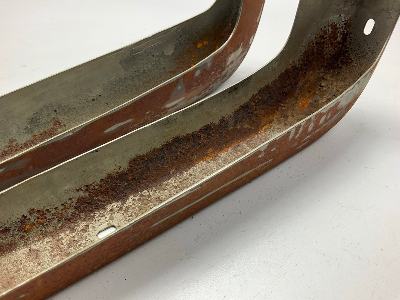 USED Original, Rusty Rear Bumper End Caps OEM For 1970-1973 Datsun 240z