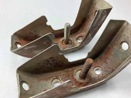USED - OEM Front Metal Bumper Guards Bar Over Rides Bumperettes For Datsun 240z