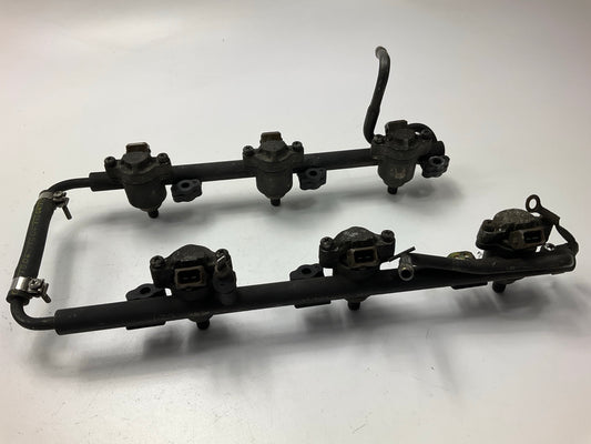 USED - OEM Fuel Injection Fuel Rail With 6 Injectors For 90-96 Nissan 300zx Z32