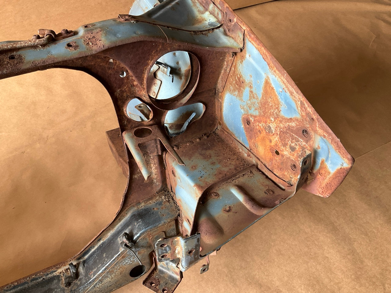 USED SURFACE RUST AS-IS AS SHOWN Radiator Core Support Front End For Datsun 280z