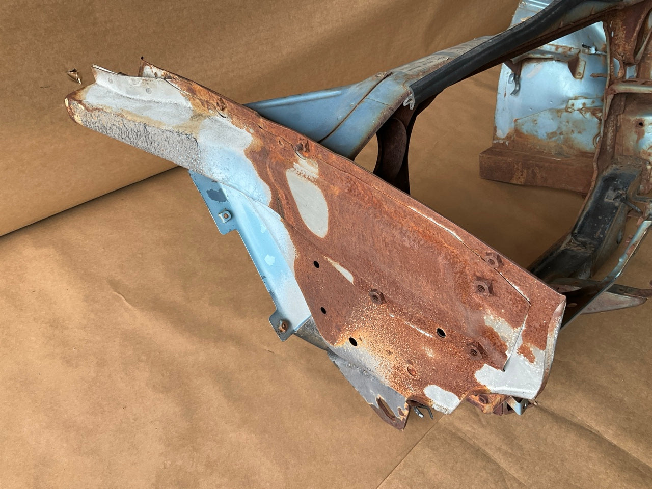 USED SURFACE RUST AS-IS AS SHOWN Radiator Core Support Front End For Datsun 280z