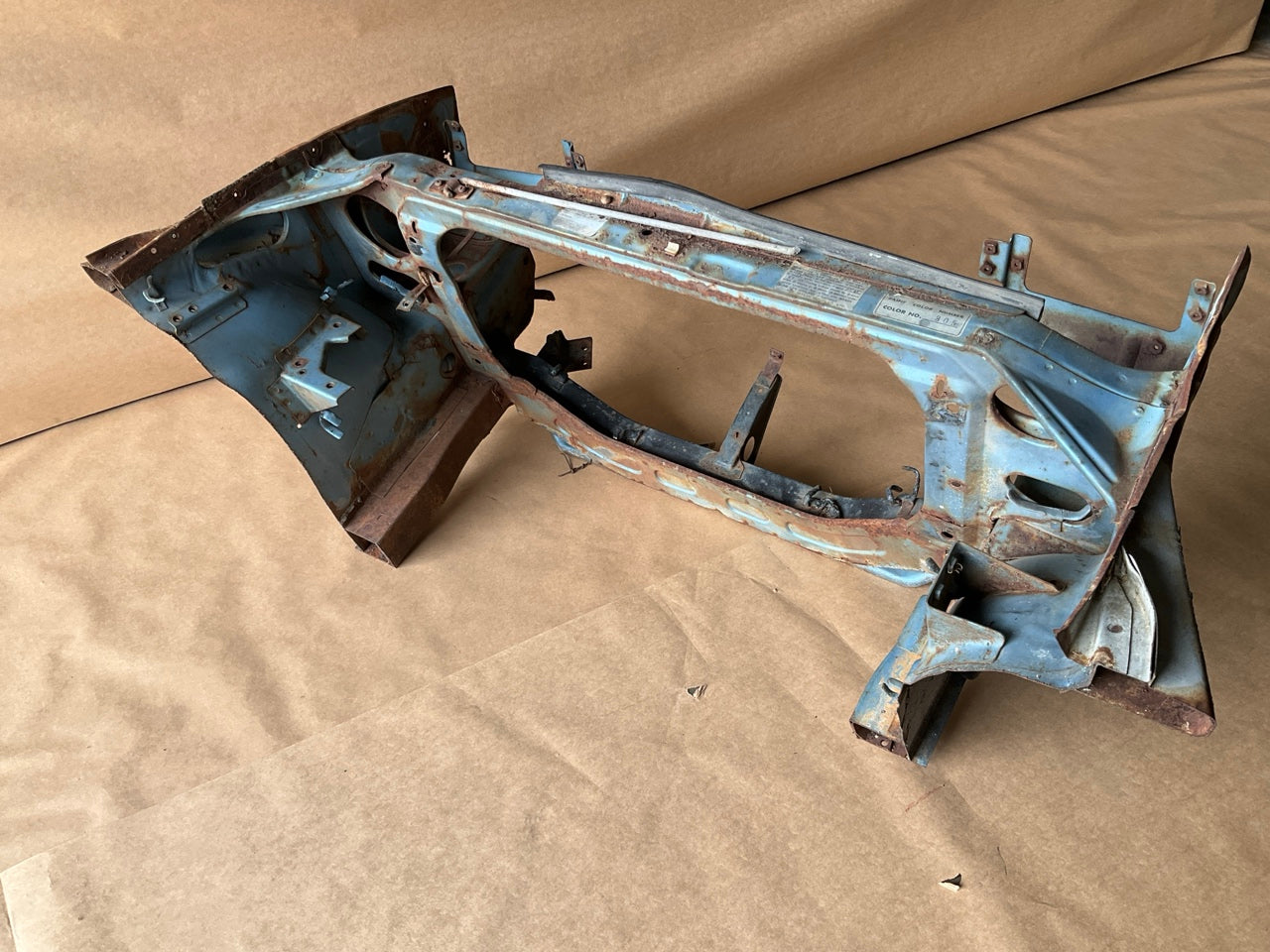 USED SURFACE RUST AS-IS AS SHOWN Radiator Core Support Front End For Datsun 280z