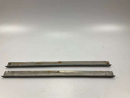 USED, AS SHOWN AS IS Left Right Door Sill Kick Plates For Datsun 240z 260z 280z