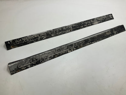 USED - OEM Door Sill Plates, Rough Shape, For 1975-1978 Datsun 280z *SEE PHOTOS*