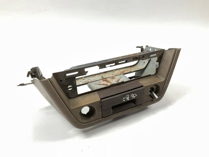 USED - Center Dash Radio Bezel Lower Trim Brown OEM For 1979-1983 Datsun 280zx