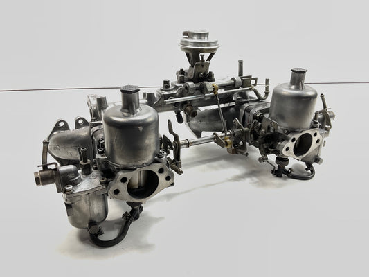 Hitachi SU Round Top Carburetors 3 Screw W/ E88 Intake Manifold For Datsun 240z