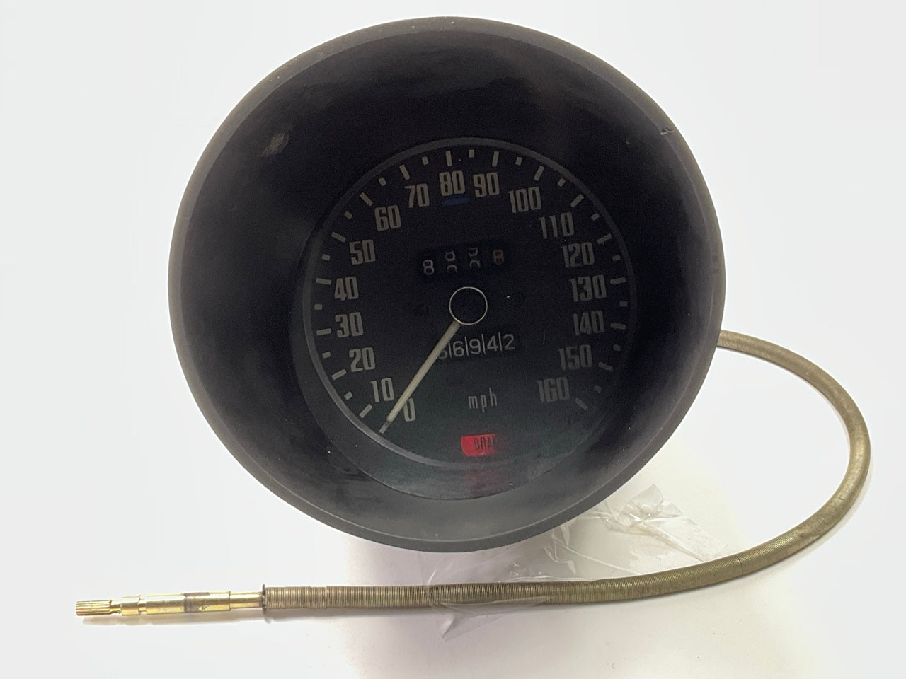 USED Tested Works Speedometer Gauge 0-160 MPH OEM For Datsun 240z, 66,941 Miles