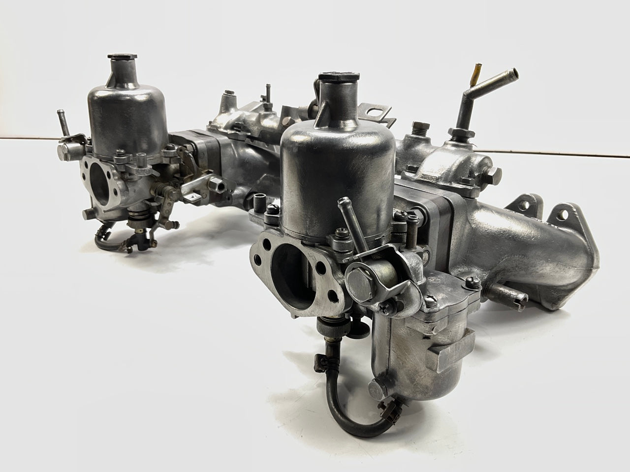 Hitachi SU Round Top Carburetors 4-Screw W/ E46 Intake Manifold For Datsun 240z