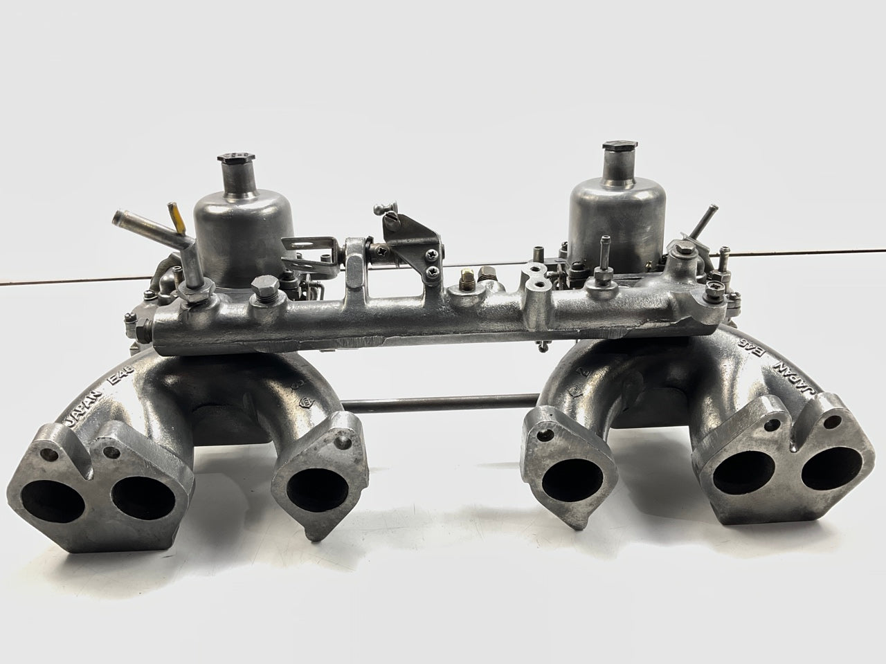 Hitachi SU Round Top Carburetors 4-Screw W/ E46 Intake Manifold For Datsun 240z