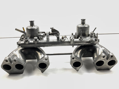 Hitachi SU Round Top Carburetors 4-Screw W/ E46 Intake Manifold For Datsun 240z