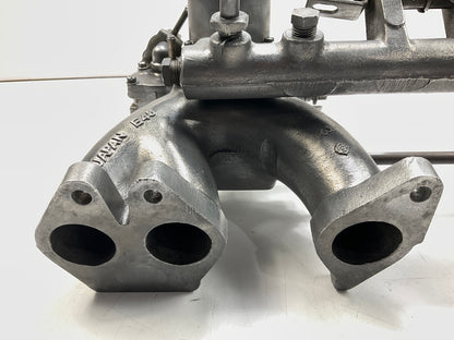 Hitachi SU Round Top Carburetors 4-Screw W/ E46 Intake Manifold For Datsun 240z