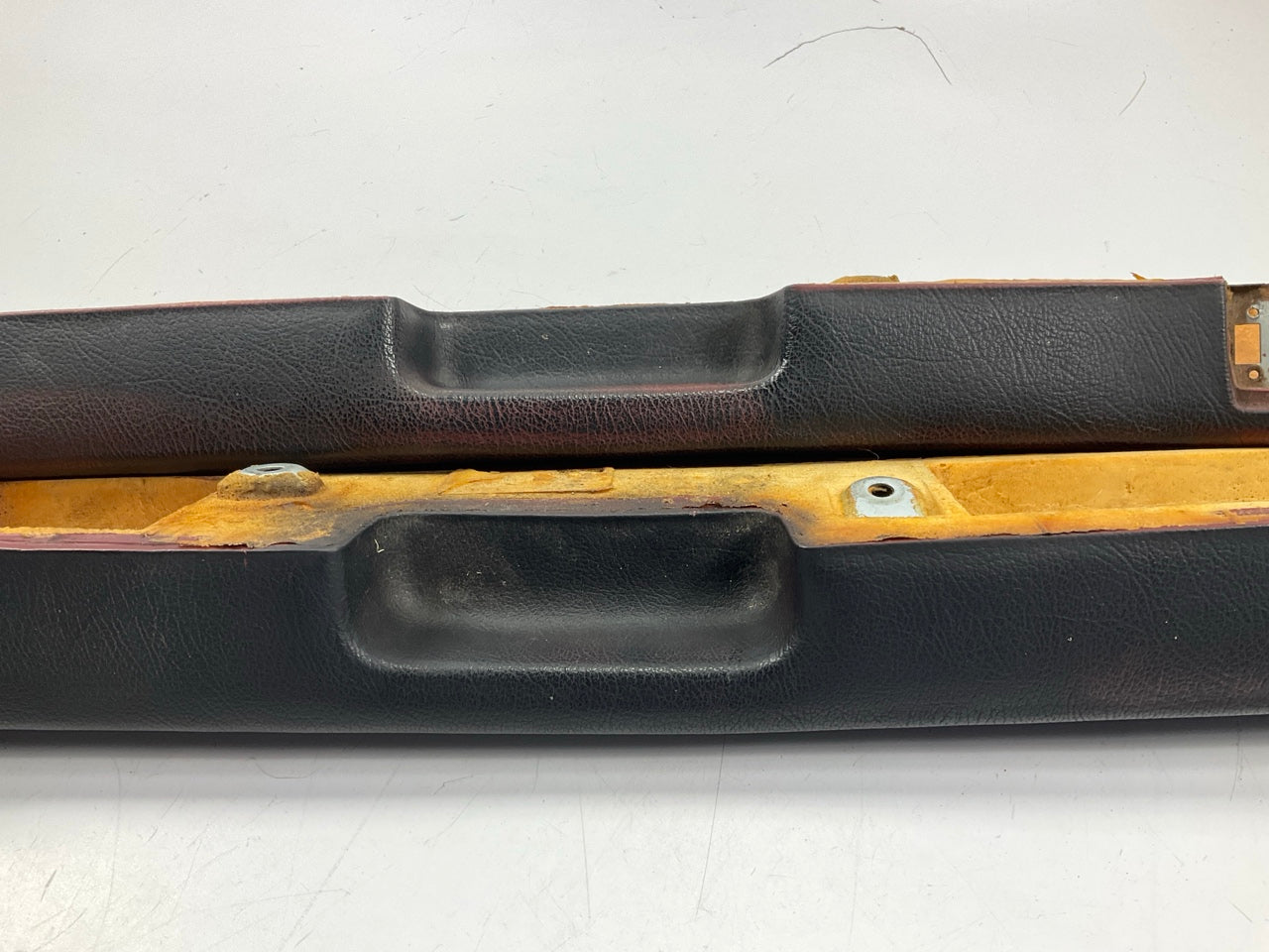 PAINTED Black (Over Red) Interior Door Handle Arm Rests OEM For 84-86 300zx Z31