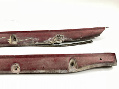 USED, SOME DAMAGE - See Photos - Z31 Turbo Side Skirts From 1986 300zx Z31 Turbo