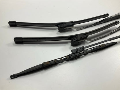 USED Complete Set Of Wiper Arms (Left, Right & Rear) For 84-89 Nissan 300zx Z31