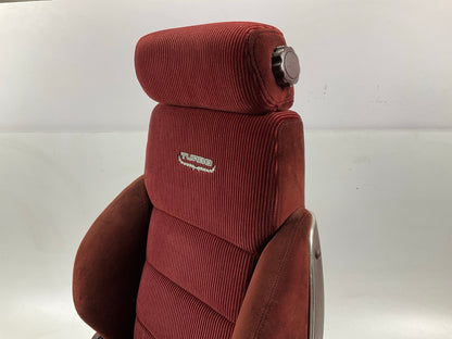 USED - RED ''TURBO'' Seats Removed From 1986 300zx Z31 Turbo, Original Shape