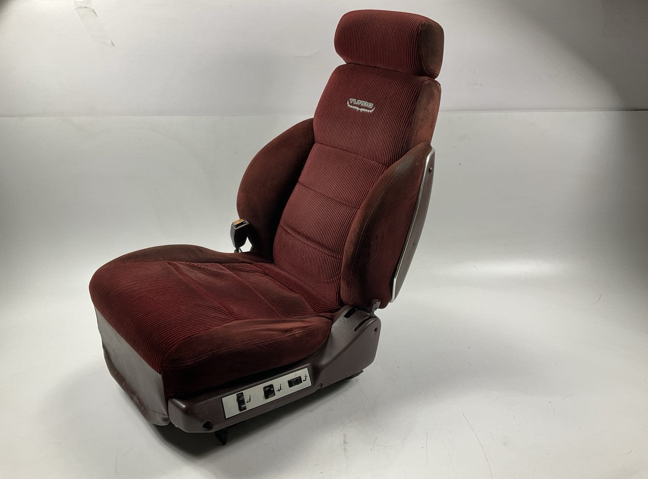 USED - RED ''TURBO'' Seats Removed From 1986 300zx Z31 Turbo, Original Shape