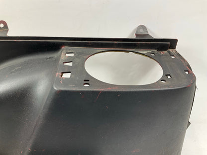 Painted Black (Over Red) Rear Quarter Panel Trim Set OEM For 1984-1986 Z31 300zx