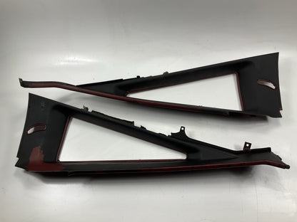 USED, PAINTED Rear Quarter Window Glass Interior Trim Panel Set 84-89 Z31 300zx