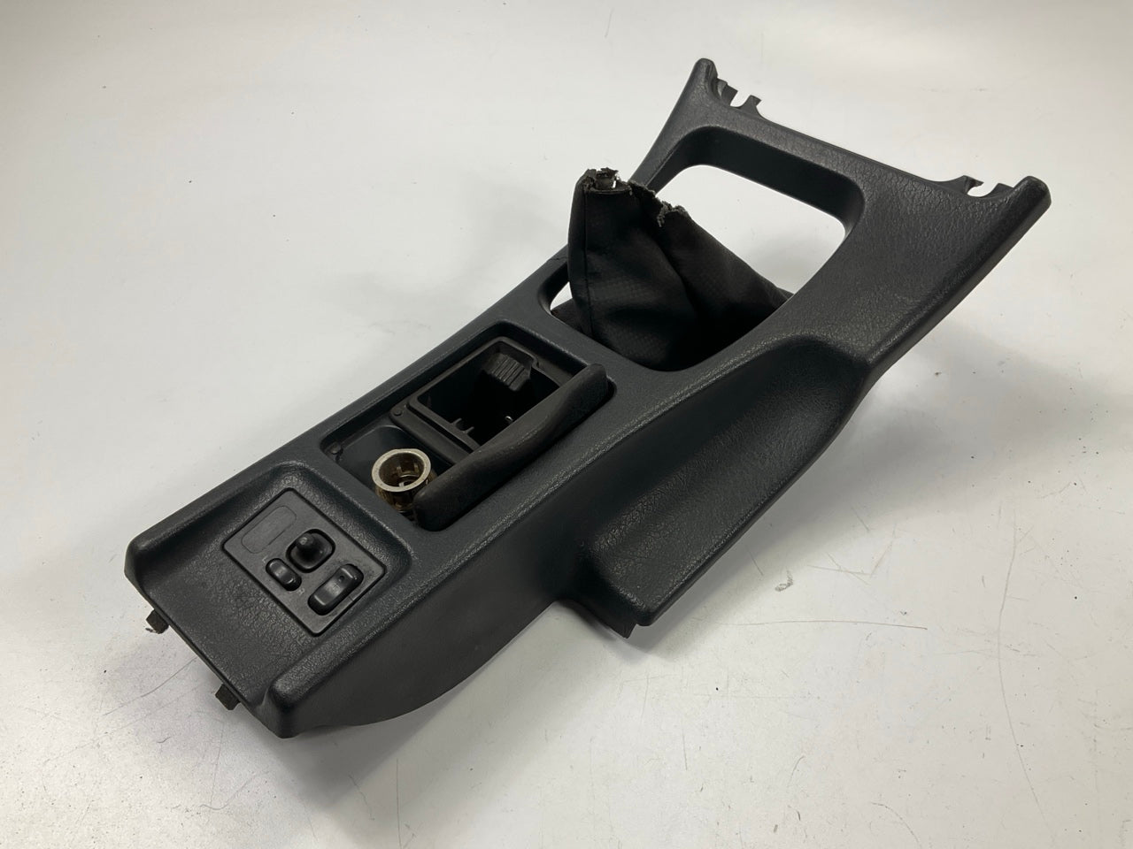 USED # 34 - Black Interior Center Console With Torn Shift Boot OEM For 90-96 Z32