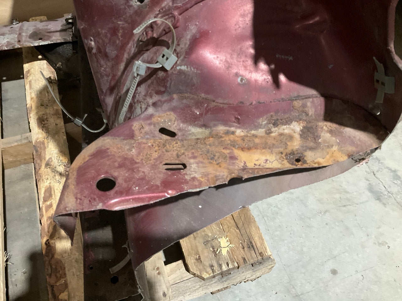 USED Front End Clip Cut-out Sheet Metal Removed From A 1986 300zx Z31 TURBO