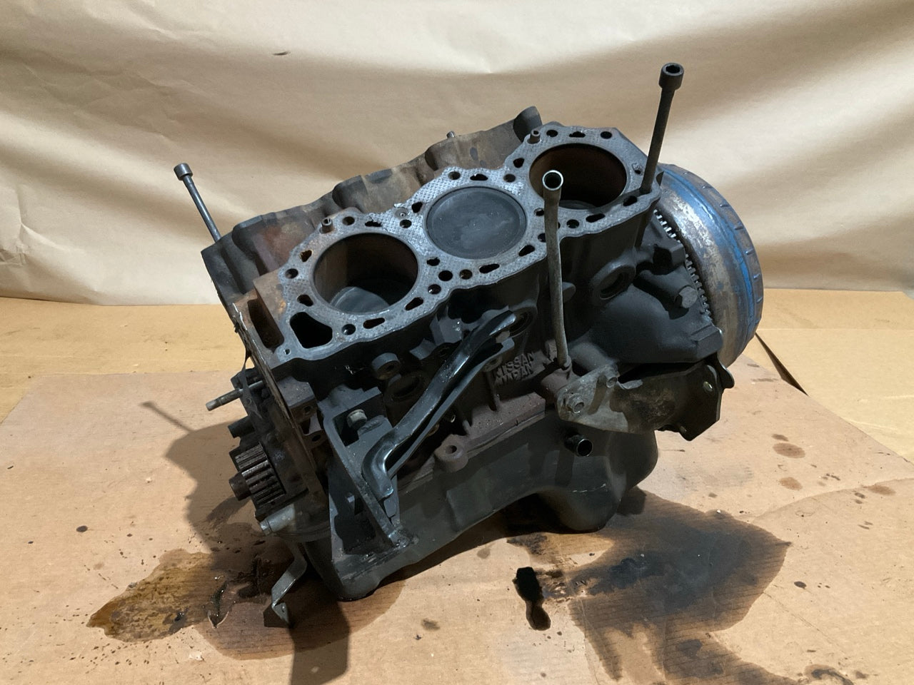 USED - Rebuildable Core Short Block Engine Motor For 1986 300zx TURBO Z31 VG30ET