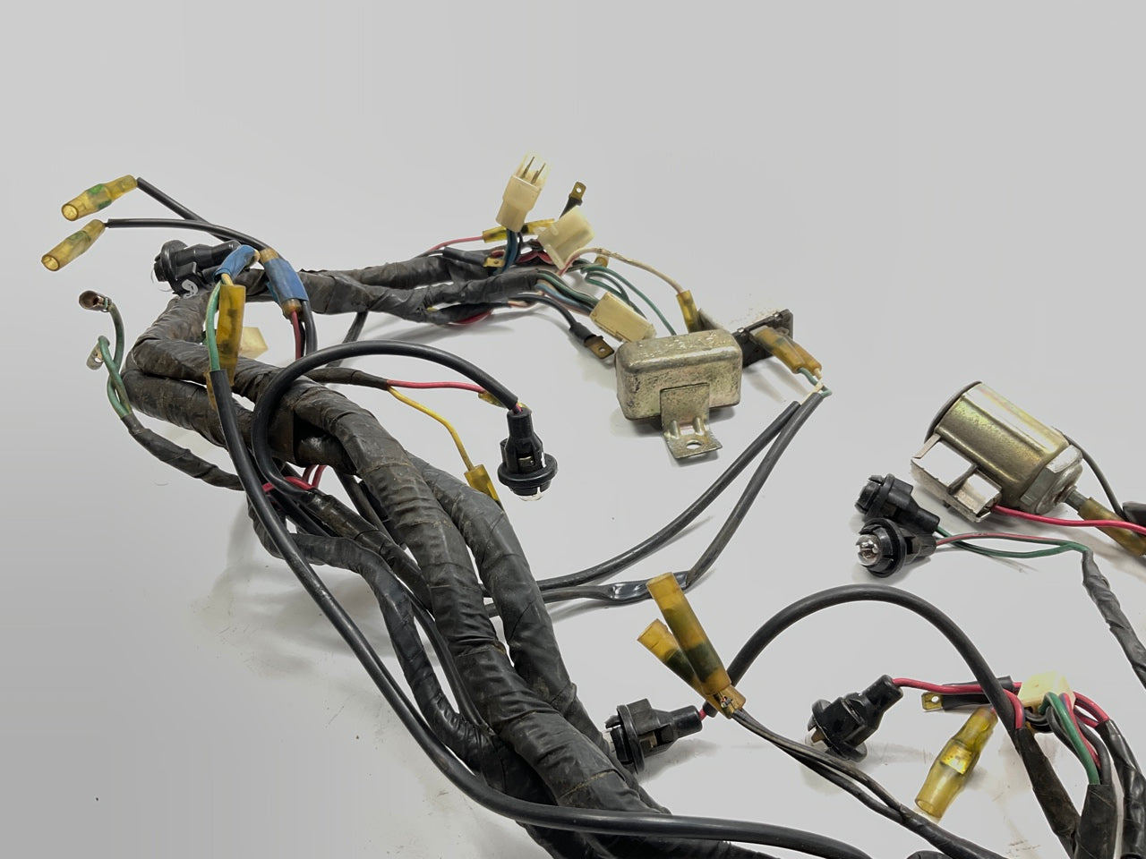 USED - Dash Wire Harness With Fuse Cover & Hazard Switch For 1972-73 Datsun 240z