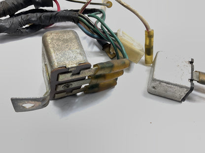 USED - Dash Wire Harness With Fuse Cover & Hazard Switch For 1972-73 Datsun 240z