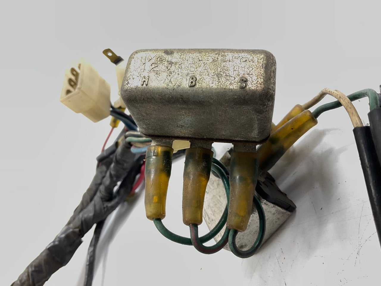 USED - Dash Wire Harness With Fuse Cover & Hazard Switch For 1972-73 Datsun 240z