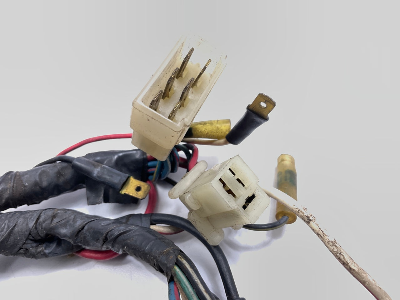 USED - Dash Wire Harness With Fuse Cover & Hazard Switch For 1972-73 Datsun 240z