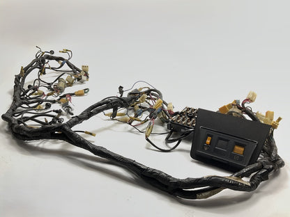 USED - Dash Wire Harness With Fuse Cover & Hazard Switch For 1972-73 Datsun 240z