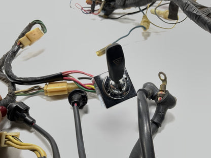 USED - Dash Wire Harness With Fuse Cover & Hazard Switch For 1972-73 Datsun 240z