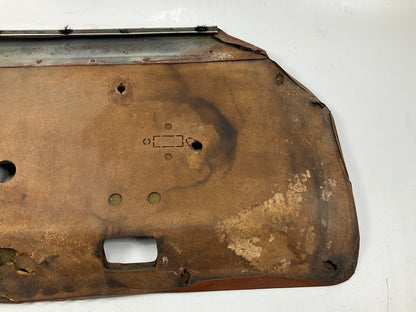 USED, NEEDS RESTORATION - OEM Right Door Panel For Datsun 280z, Ripped & Torn