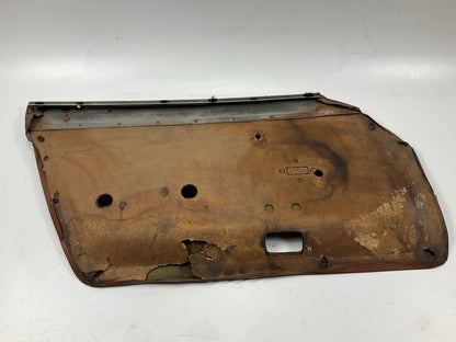 USED, NEEDS RESTORATION - OEM Right Door Panel For Datsun 280z, Ripped & Torn