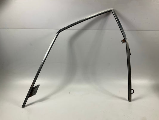 USED #377 LEFT Door Upper Window Glass Frame For 70-76 Datsun 240z 260z 280z S30