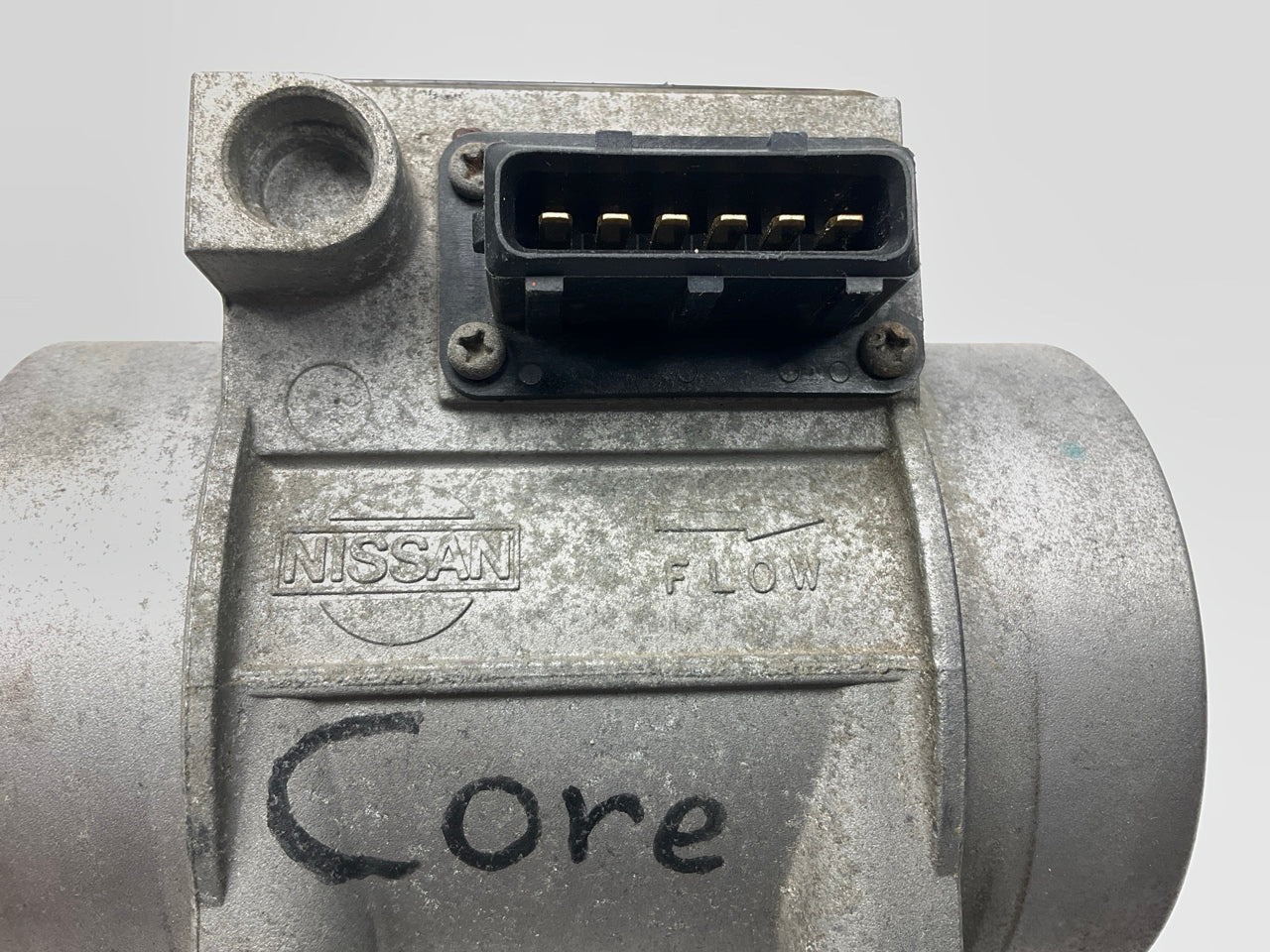 CORE ONLY, NEEDS TO BE REPAIRED, Z31 Turbo MAF Mass Air Flow Sensor 84-89 300zx