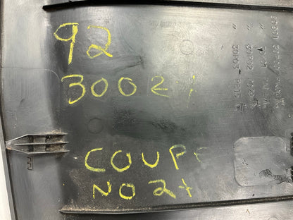 USED - ROUGH, SEE PHOTOS Hatch Finisher Center Panel Black For 90-92 300zx Z32