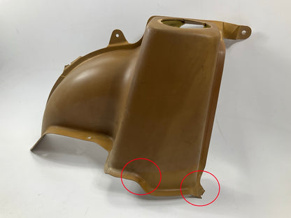 USED, CRACKED, AS-IS Right Passenger Strut Tower Trim Cover Panel, Tan For 280zx