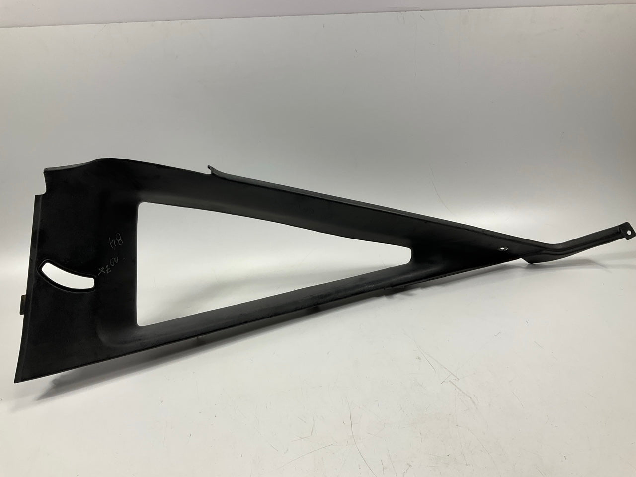 USED - Rear Right Passengers Quarter Window Trim Panel Black For 84-86 300zx Z31