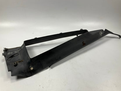 USED - Rear Right Passengers Quarter Window Trim Panel Black For 84-86 300zx Z31