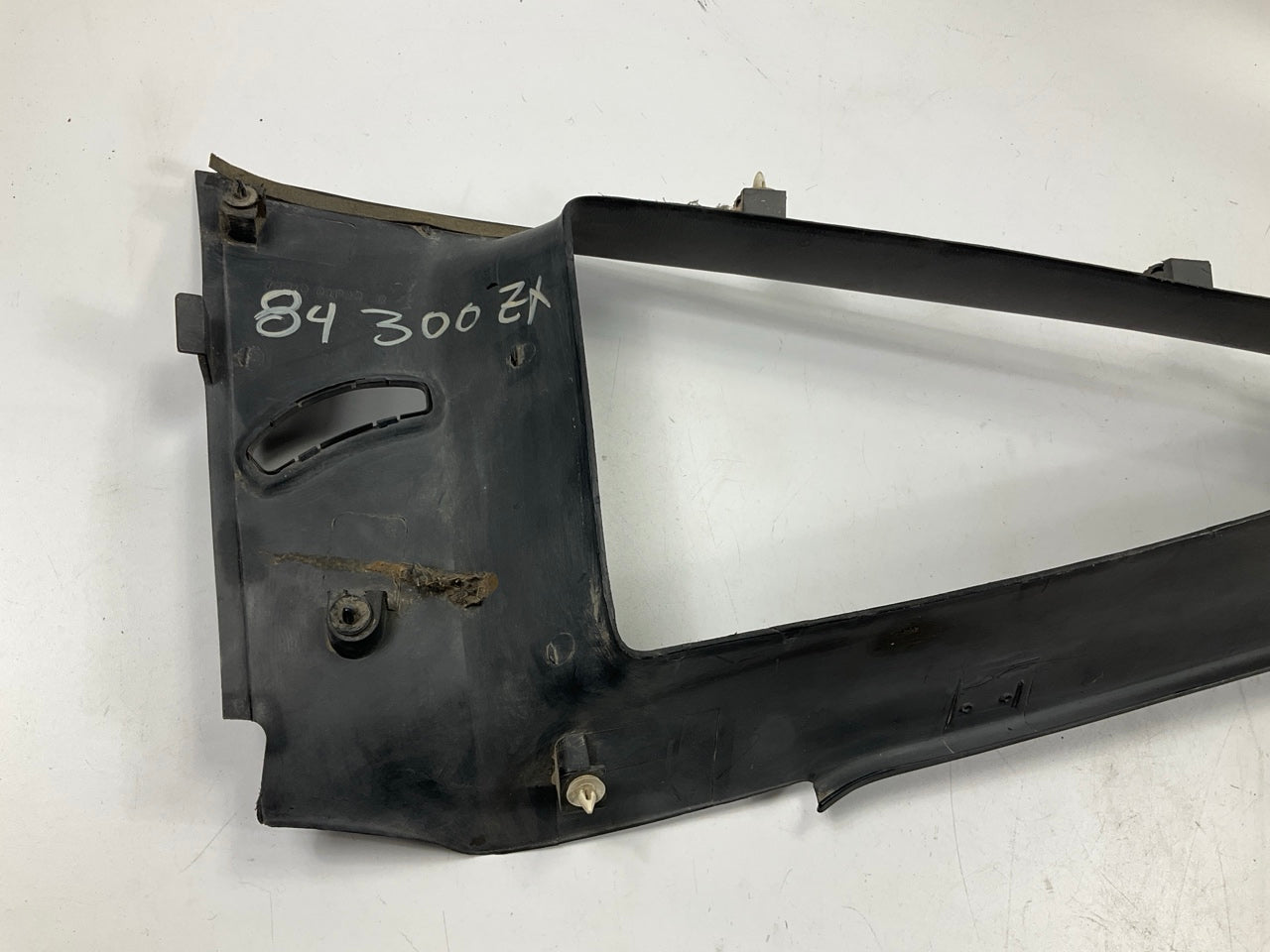 USED - Rear Right Passengers Quarter Window Trim Panel Black For 84-86 300zx Z31