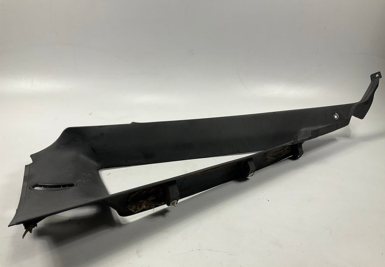 USED - Rear Right Passengers Quarter Window Trim Panel Black For 84-86 300zx Z31