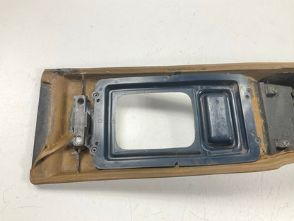 USED - #5360 Blue Center Console With Lid Cover OEM For 1979-1983 Datsun 280zx