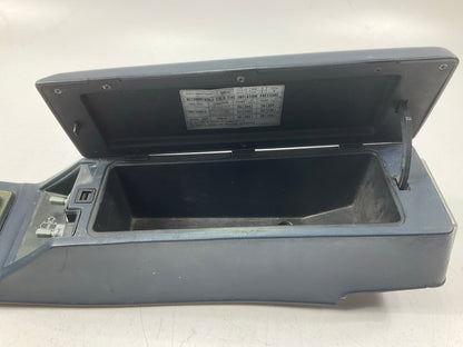 USED - #5360 Blue Center Console With Lid Cover OEM For 1979-1983 Datsun 280zx