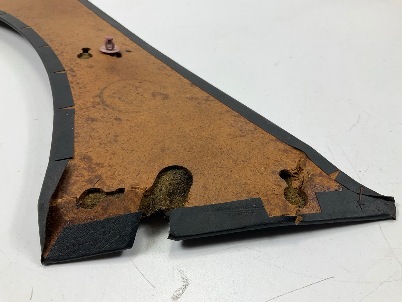 ROUGH SHAPE - SEE PHOTOS - Right Passengers Dog Leg Trim Panel For Datsun 280z