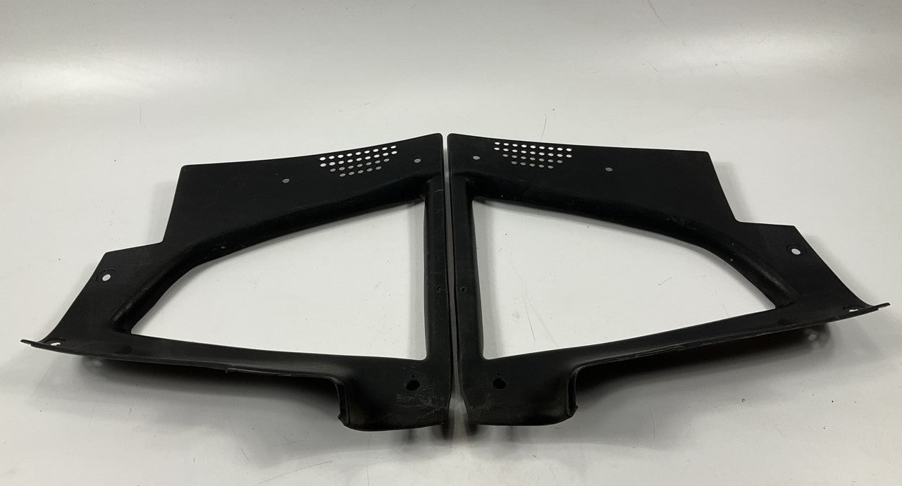 USED - Black Interior Quarter Window Trim Panels For 1977-1978 Datsun 280z