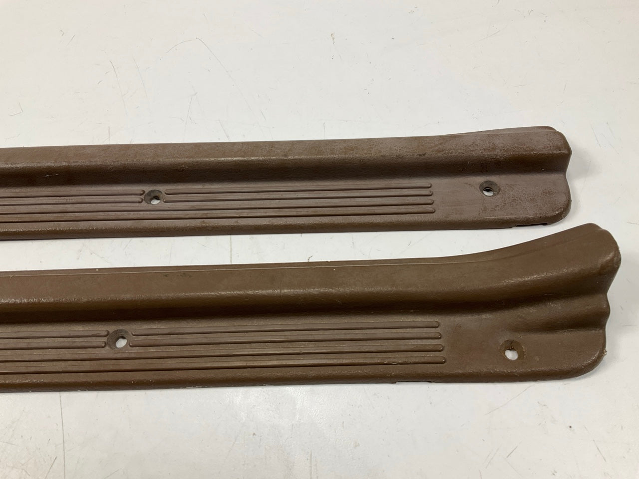 USED Tan Interior Door Sill Scuff Plates OEM For 90-96 300zx Z32 2+0 Coupe