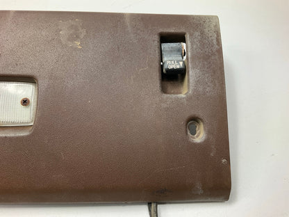 USED #582 Lower Dash Panel Knee Bolster Trim Brown OEM For 79-83 Datsun 280zx